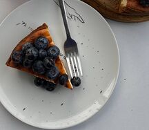Чизкейк с голубикой