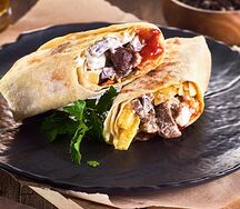 Шаверма со свининой по-корейски