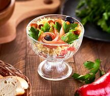 Салат слоеный