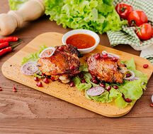 Шашлык из куриного бедра