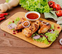 Шашлык из куриных крыльев