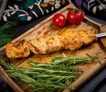 Шашлык из куриного филе