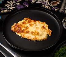 Курица, запеченная с ананасом