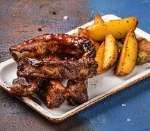Свиные ребра BBQ