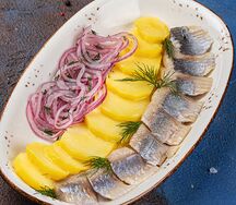 Селедочка с картофелем