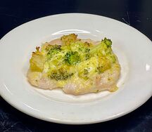 Курочка с брокколи