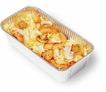Паста цыпленок и грибы