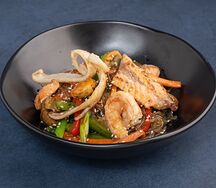 Чапче с морепродуктами