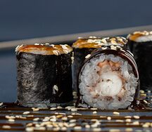 Хосомаки с осьминогом