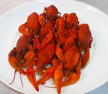 22. Фирменные раки варёные крупно-средние