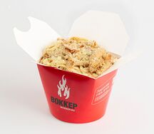 Вок Сливочные креветки