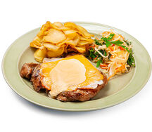 Запеченный стейк из свинины