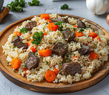 Плов с говядиной