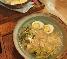 Суп куриный с фрикадельками