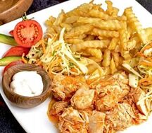 Курица с овощами