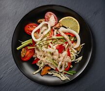 Салат из кальмара