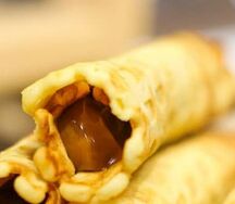 Трубочка со сгущёнкой