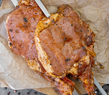 Свинина корейка маринованная