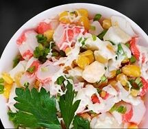 Салат крабовый