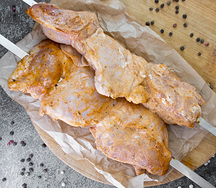 Куриное бедро маринованное