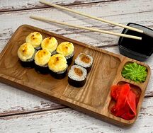 Маки лосось терияки