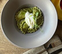 Вареники с капустой и грибами