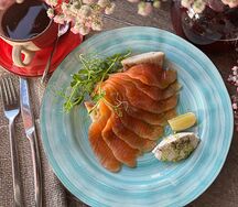 Форель слабой соли