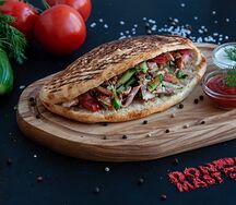 Донер в булочке