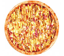 Чизбургер пицца