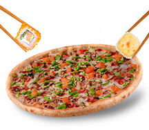 Пицца и 2 ролла