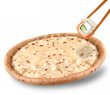 Пицца и ролл