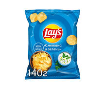 Lays Сметана и зелень
