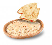 Пицца и закуска