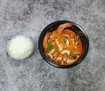 Том ям с креветкой