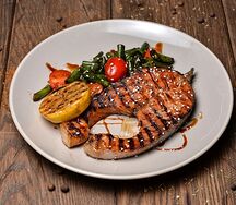 Стейк из семги