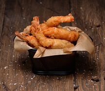 Креветки темпура