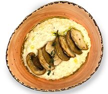 Ризотто с курицей и грибами