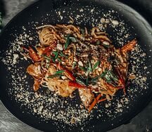 Wok с курицей