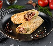Шаурма со свининой классическая