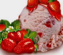 Maxi-Бокс Клубника-Земляника сливочное мороженое с тертой клубникой и прослойкой земляничного конфитюра