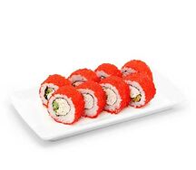 Калифорния каппа маки с икрой New