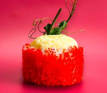 Горячая калифорния с крабом