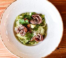 Теплый с ростбифом