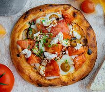 Мини томаты оливки фета