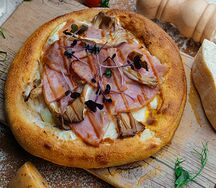 Мини ветчина грибы терияке