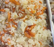 Плов с куриным филе