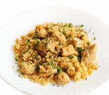 Плов с куриным филе