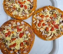 Пицца с курицей