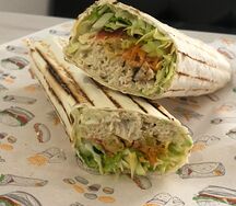 Шаурма острая с курицей