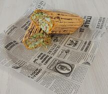 Шаурма сырная с курицей